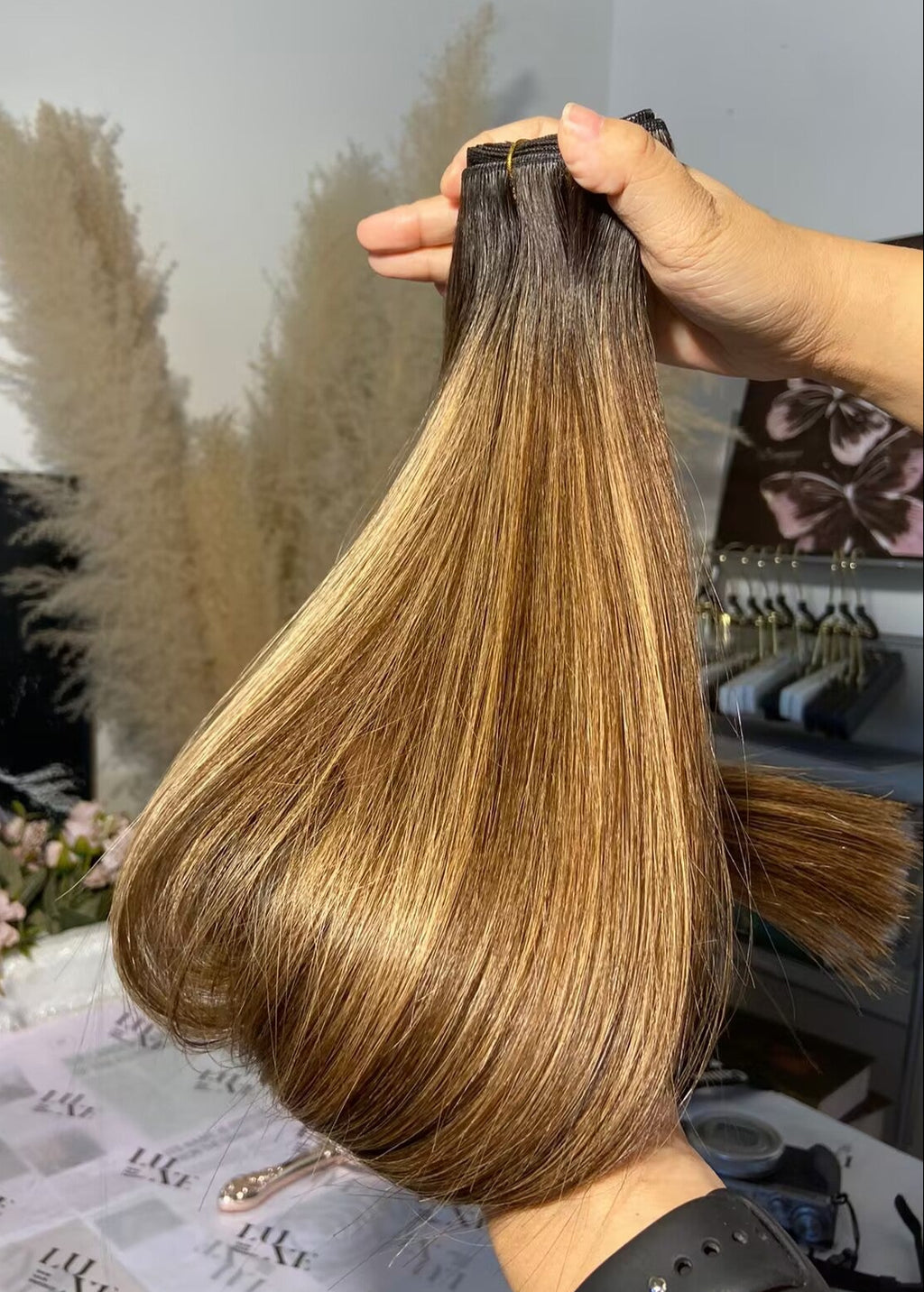 Toffee Swirl Raw Hair Bundle