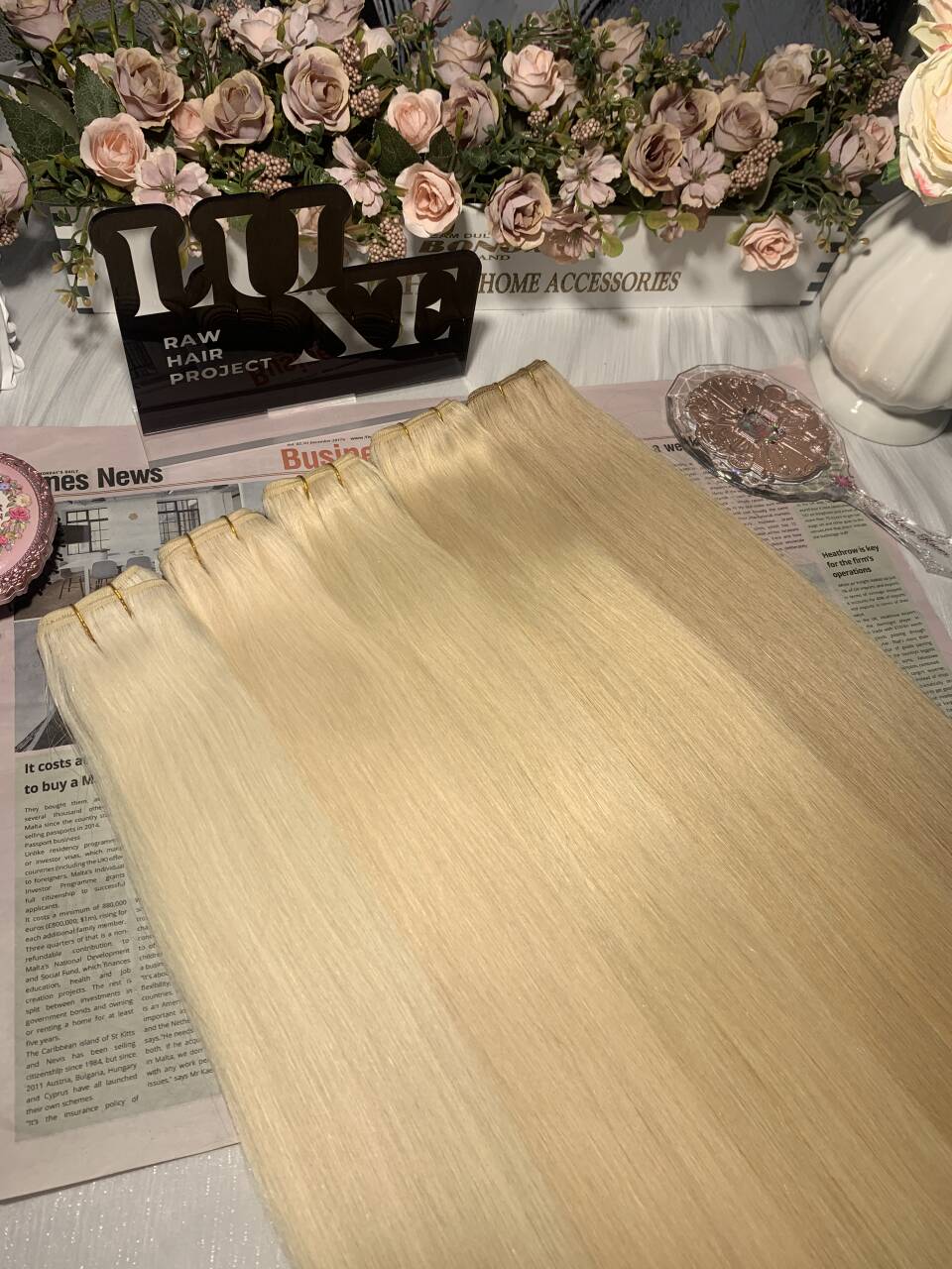 3 Colored Raw Hair Bundle Deals 26" 26" 26"