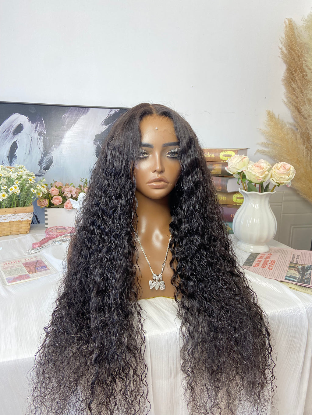 PRE CHRISTMAS SALE - Virgin HD Curly Wig