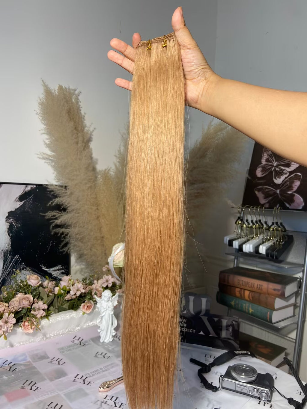 Apricot Blonde Raw Hair Bundle