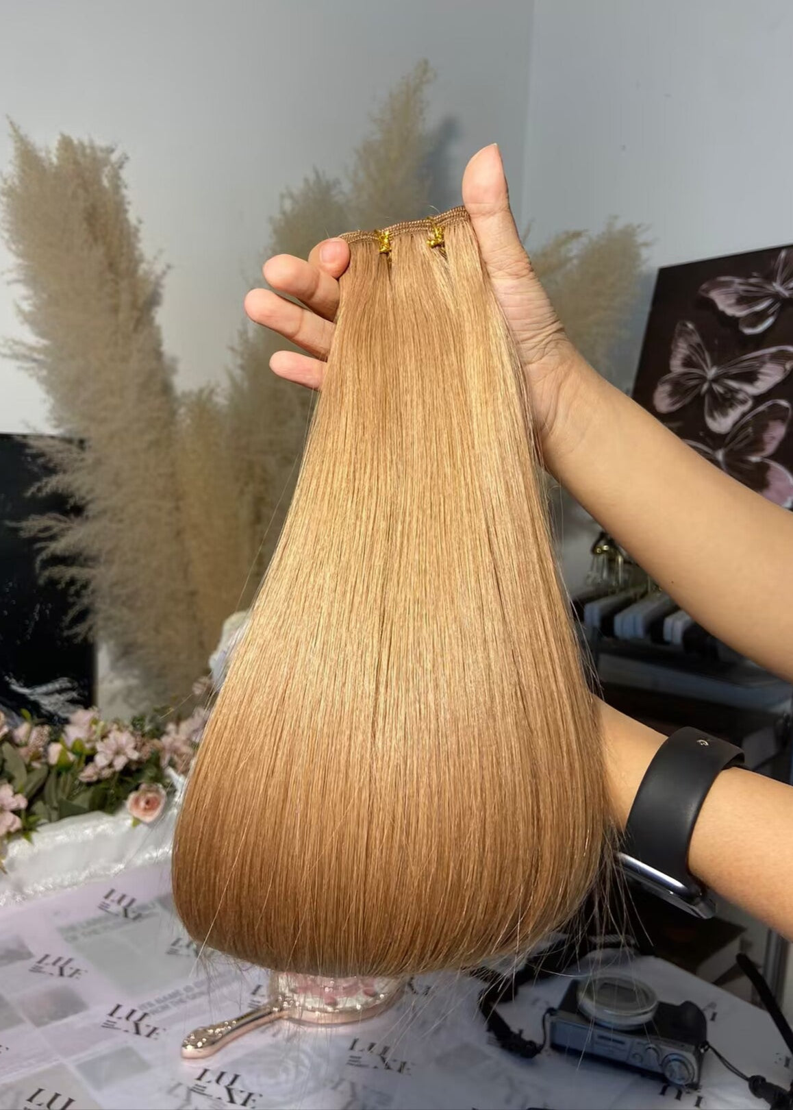 Apricot Blonde Raw Hair Bundle