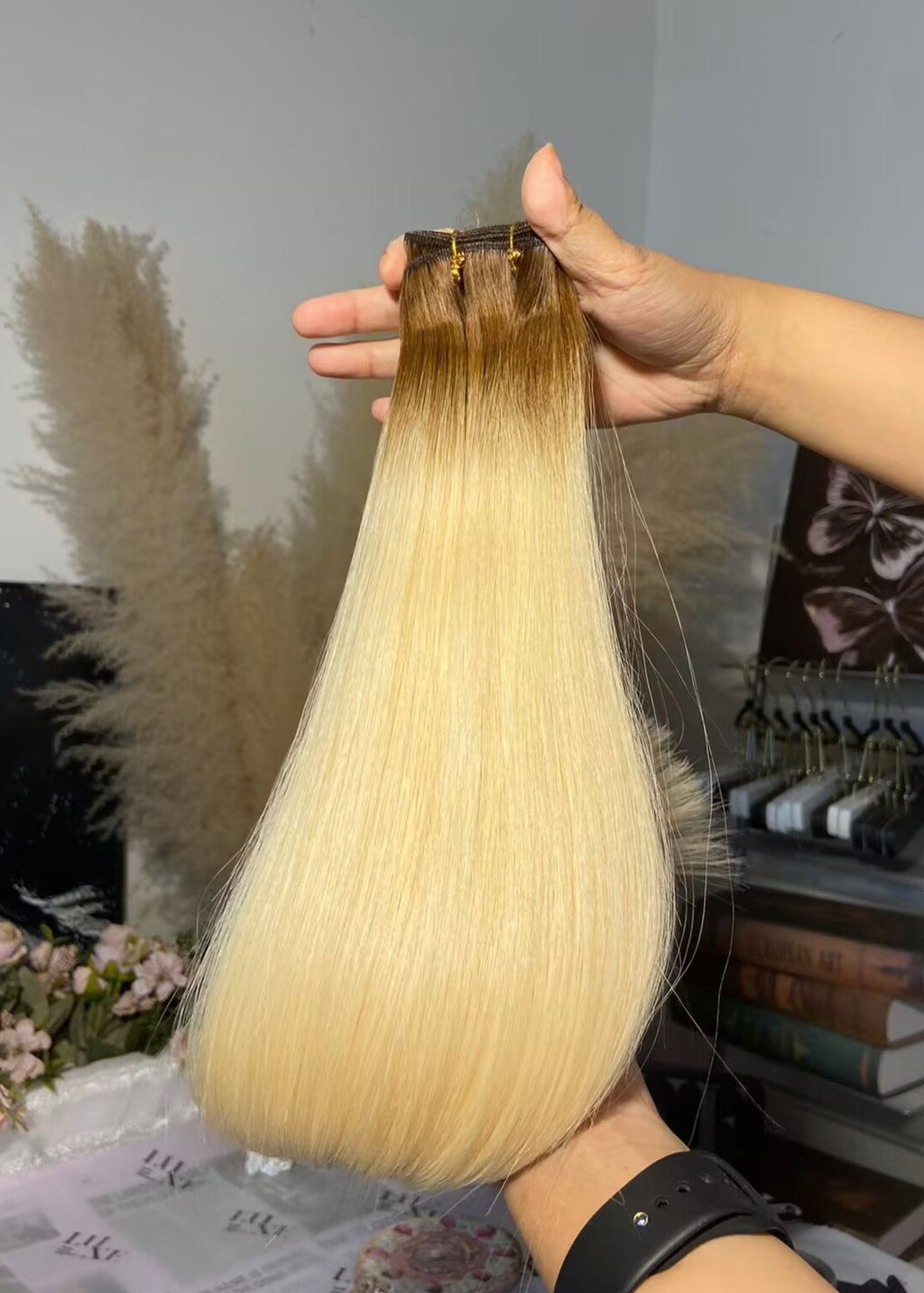 Crème Brûlée Raw Hair Bundle