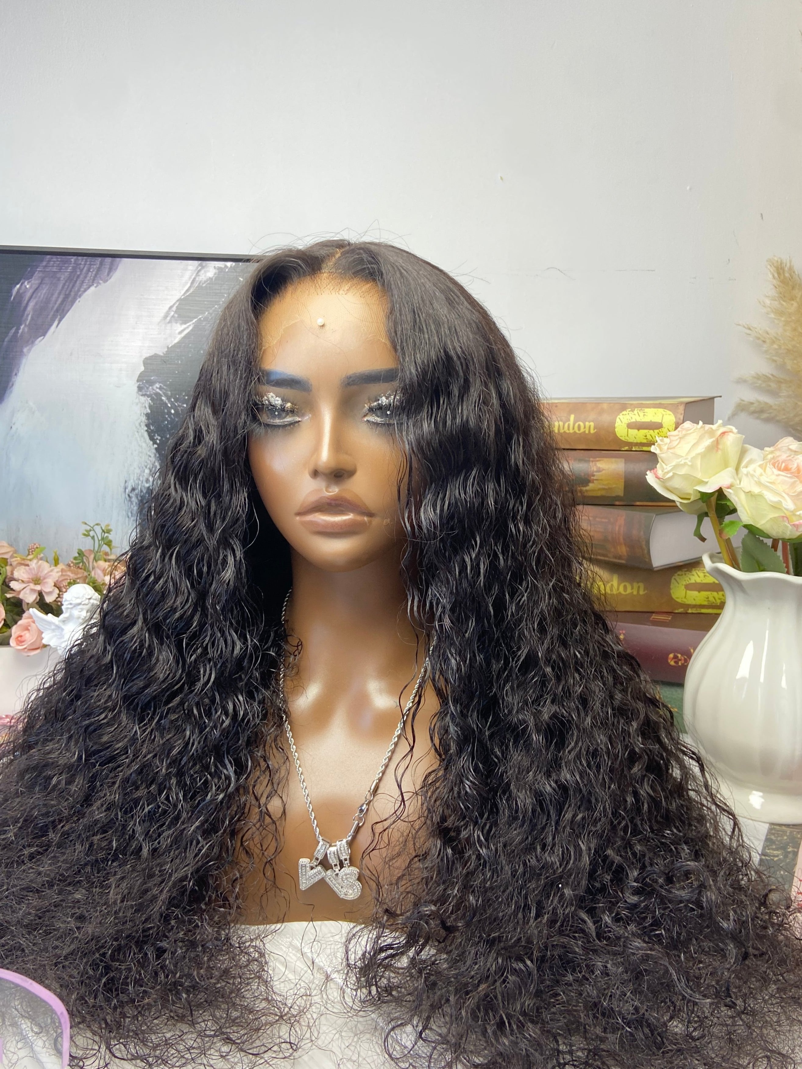 PRE CHRISTMAS SALE - Virgin HD Curly Wig