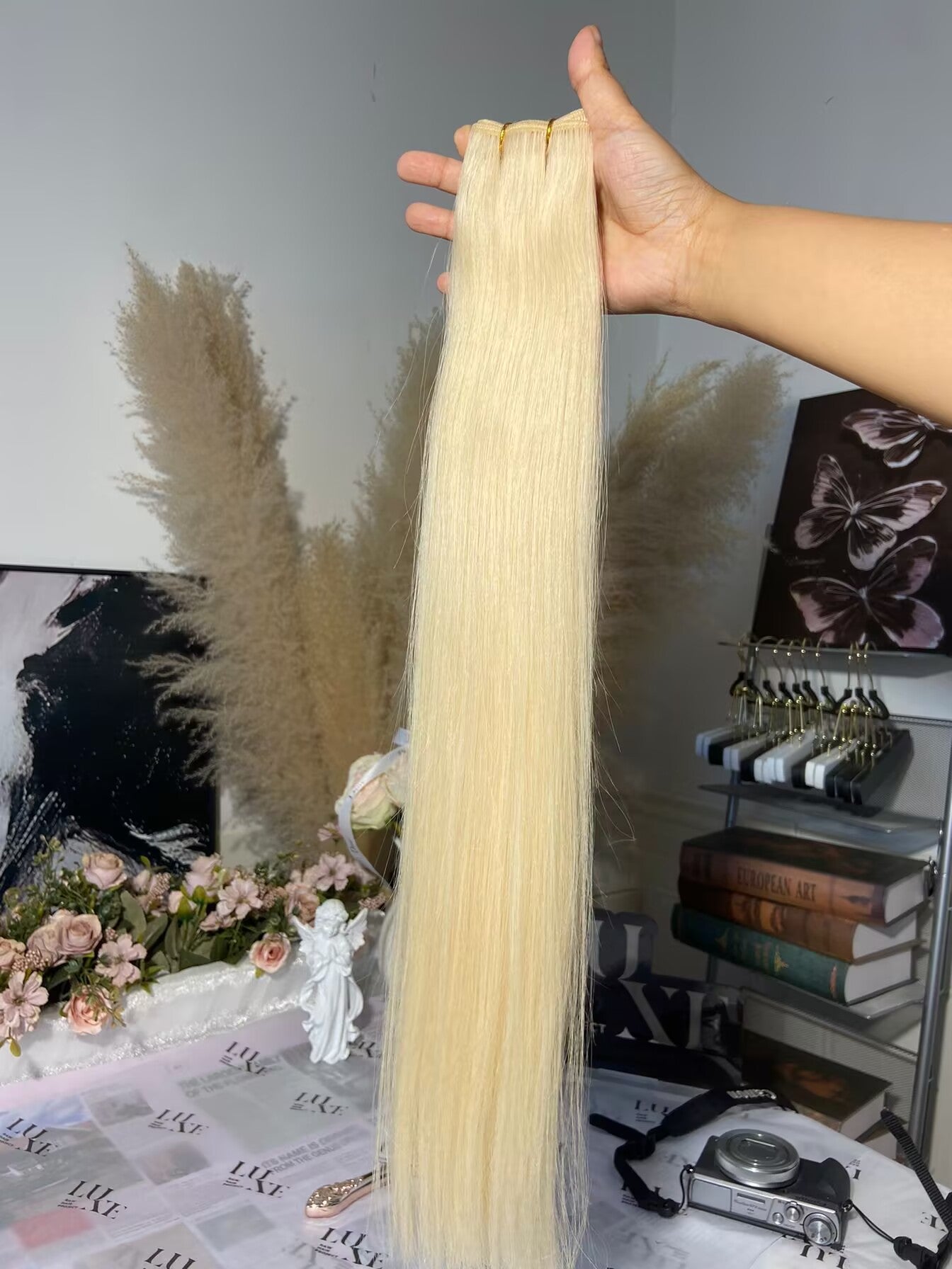 Platinum Blonde Raw Hair Bundle