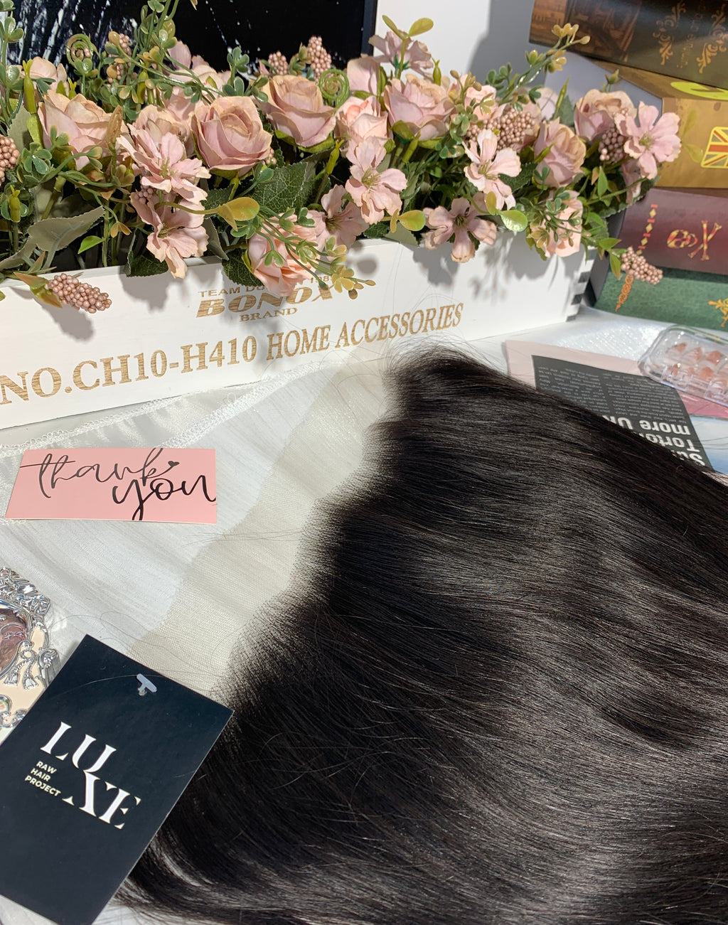 3 Premium Virgin Hair Bundles + HD Frontal DEAL