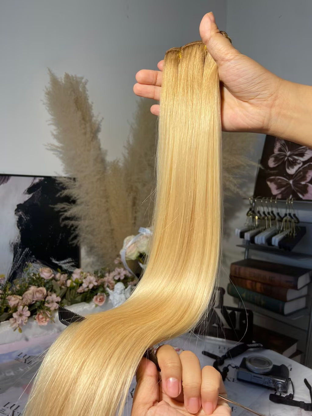 Golden Syrup Raw Hair Bundle