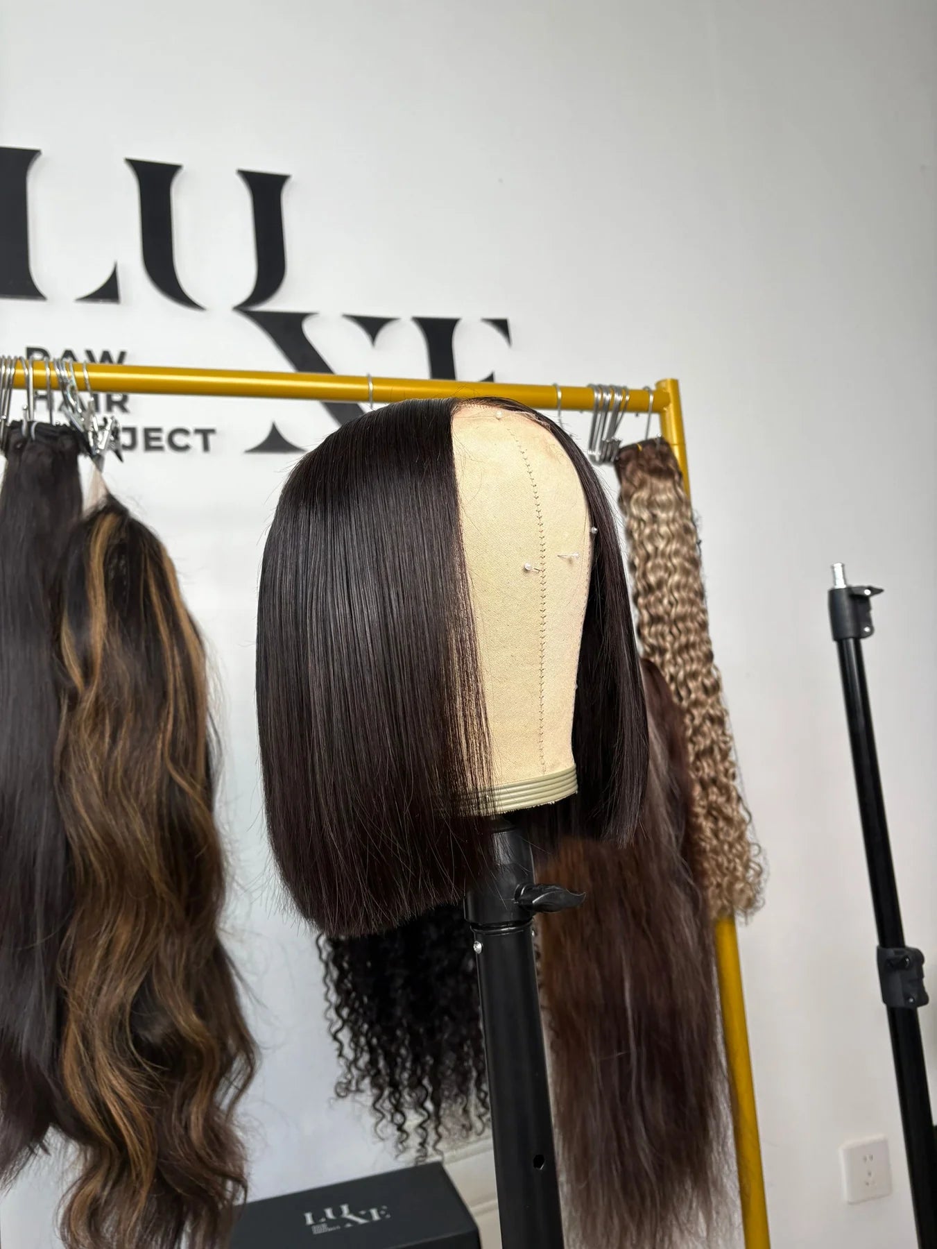 Virgin HD Natural Black Lace Wig 8"-18"