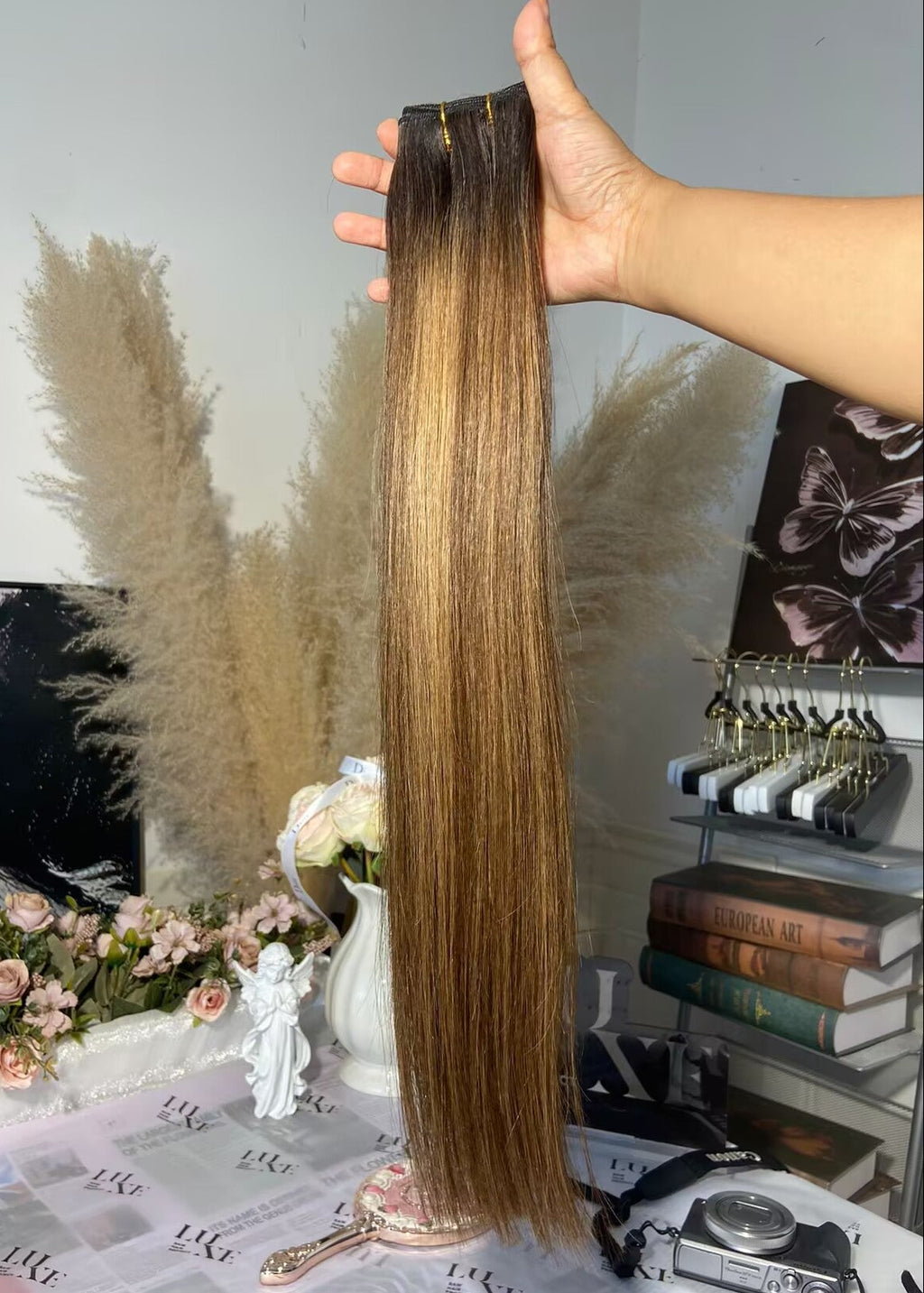 Toffee Swirl Raw Hair Bundle