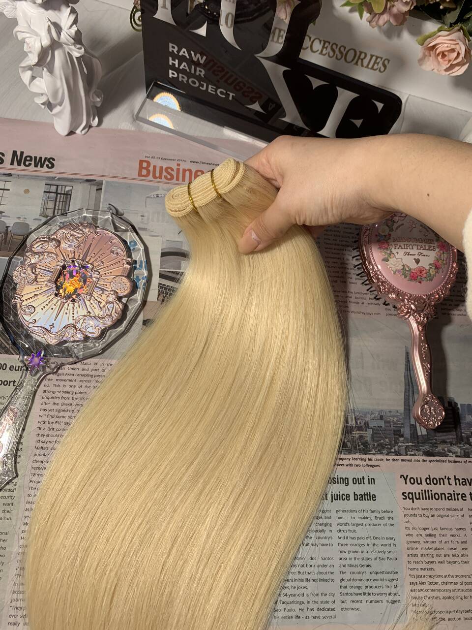 3 Colored Raw Hair Bundle Deals 26" 26" 26"