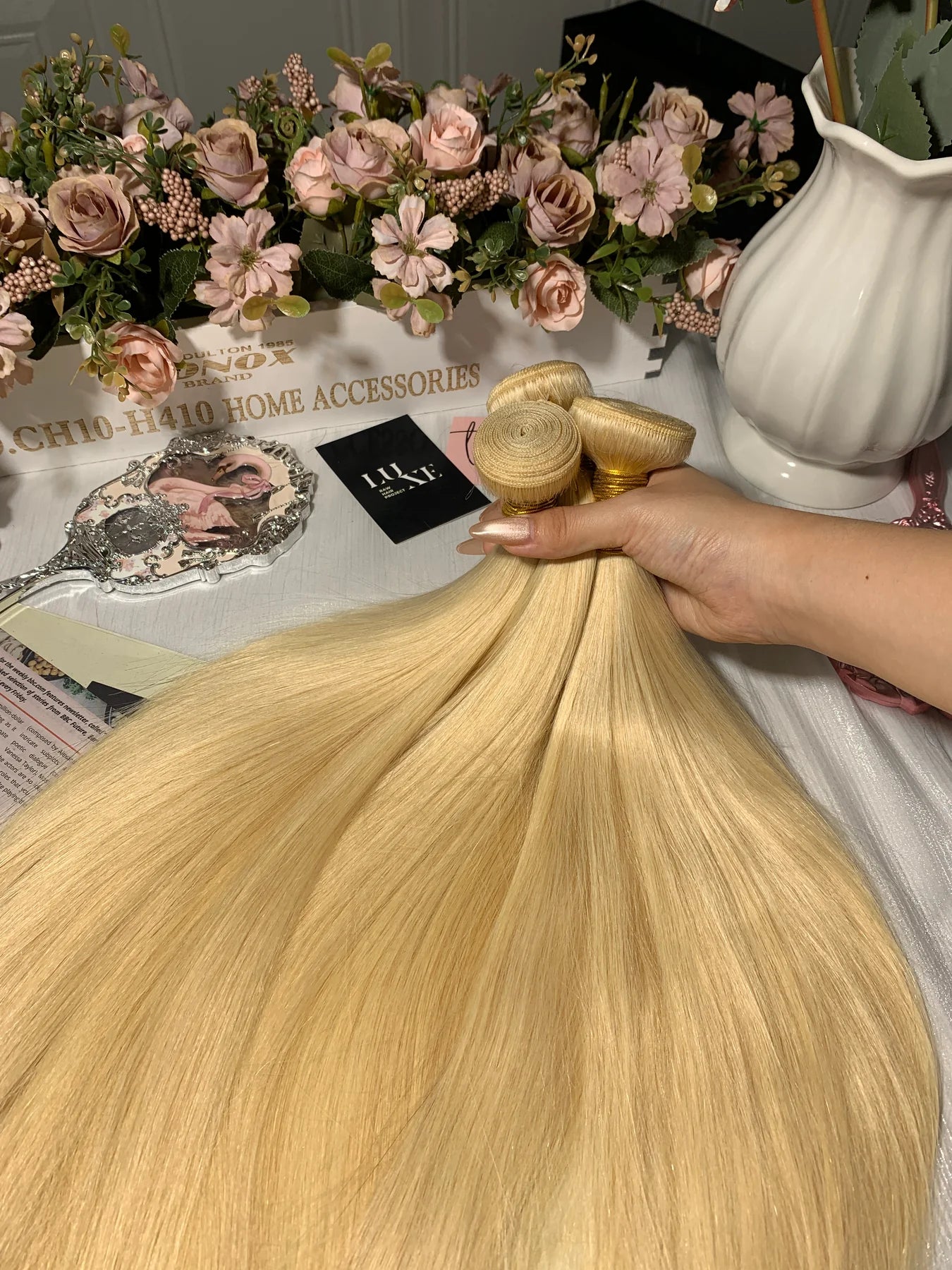 #613 Virgin Hair Bundles 10"-30"