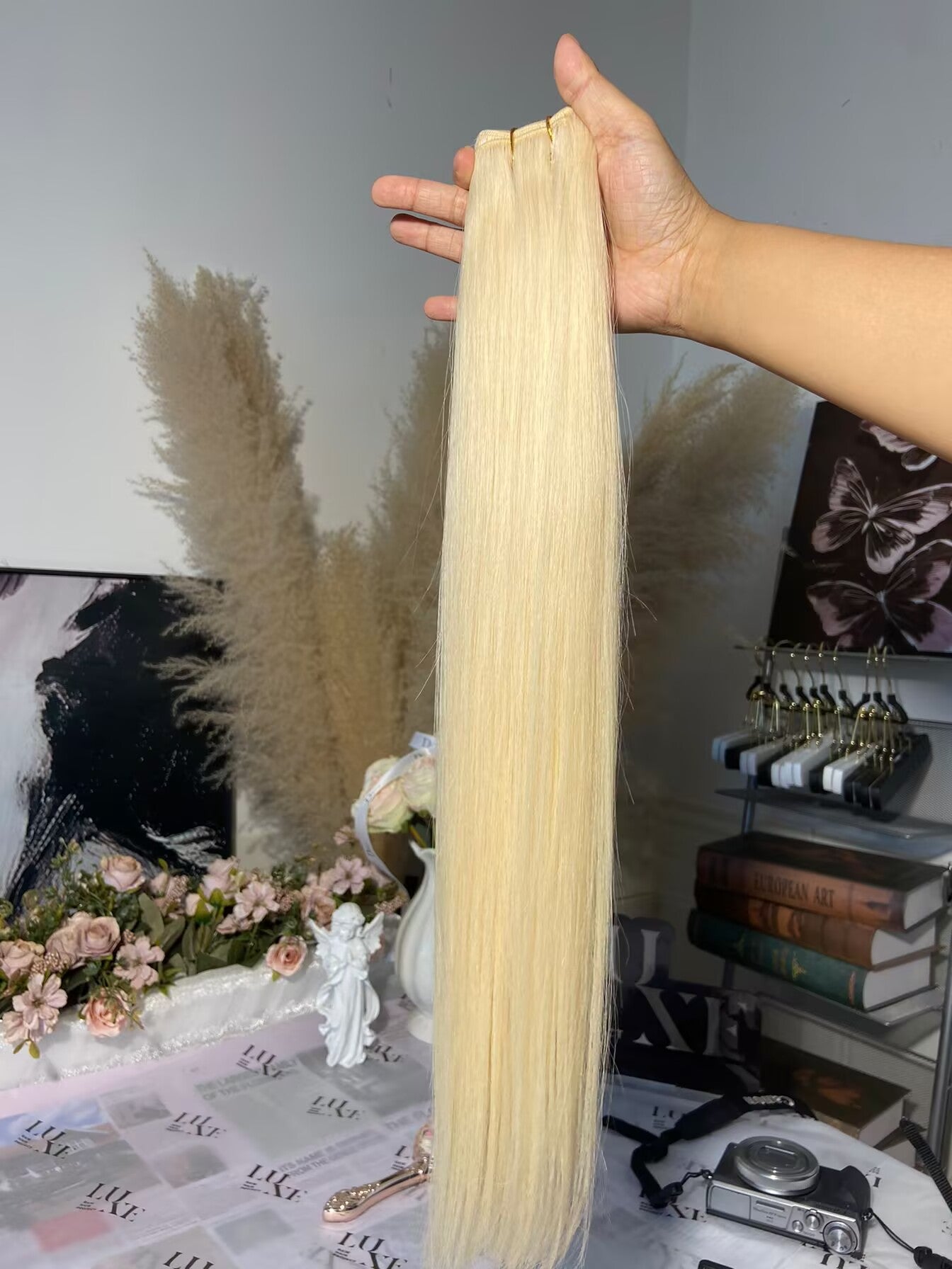 Cream Blonde Raw Hair Bundle