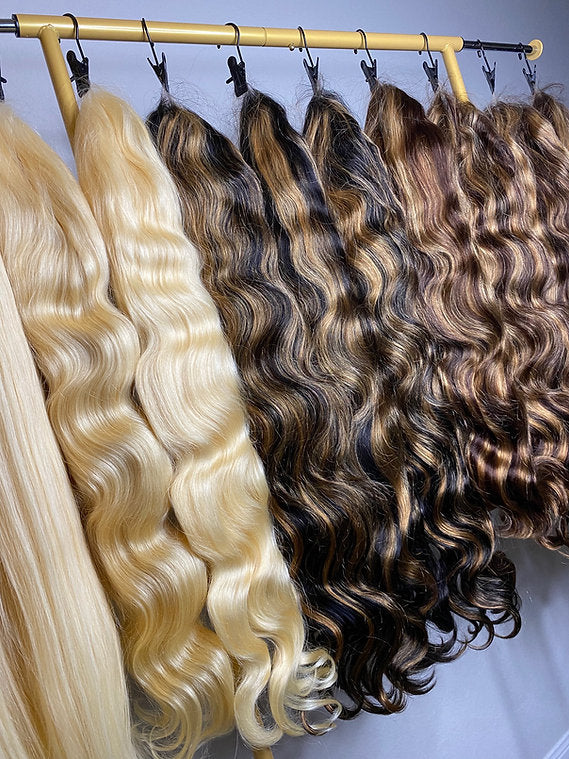 5 X 5 CLOSURE HD WIG WHOLESALE - #613 & Colored