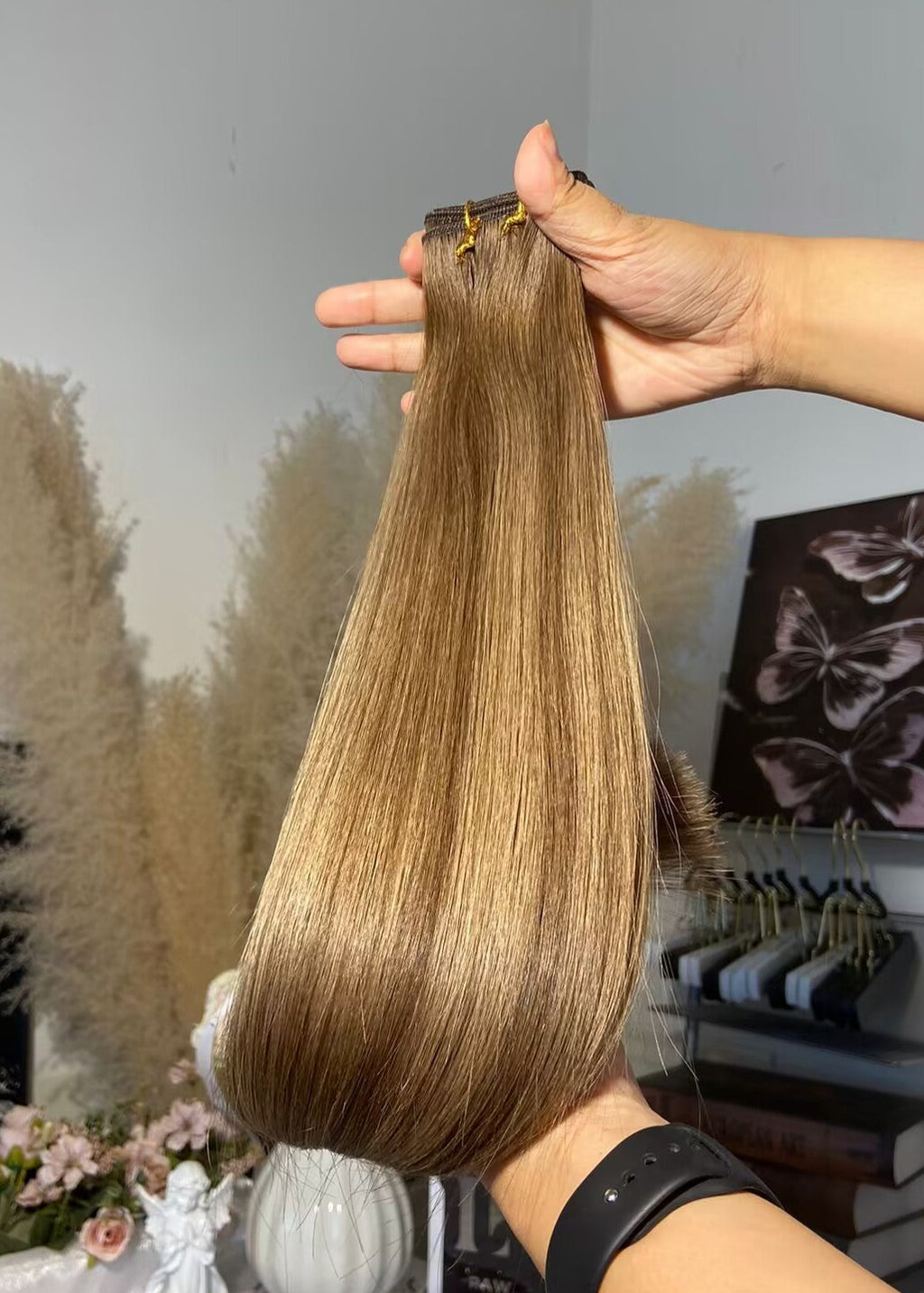 Almond Toffee Raw Hair Bundle