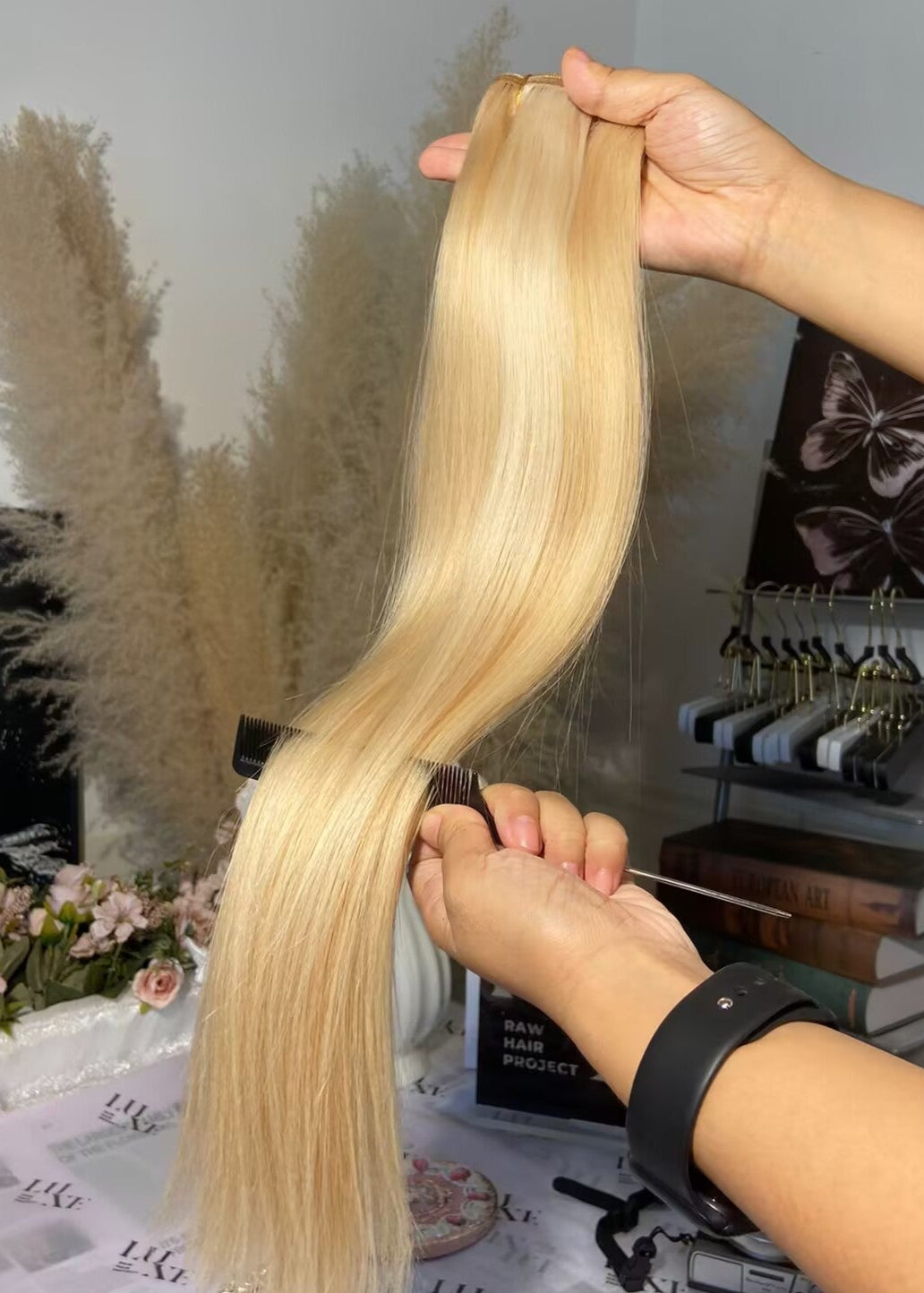 Buttercream Blonde Raw Hair Bundle