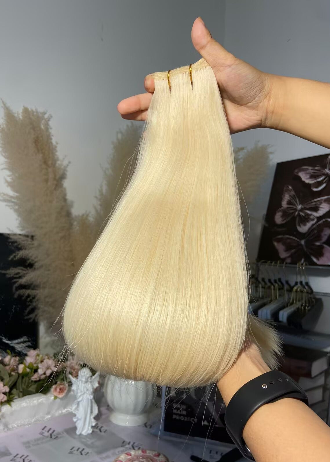 Platinum Blonde Raw Hair Bundle