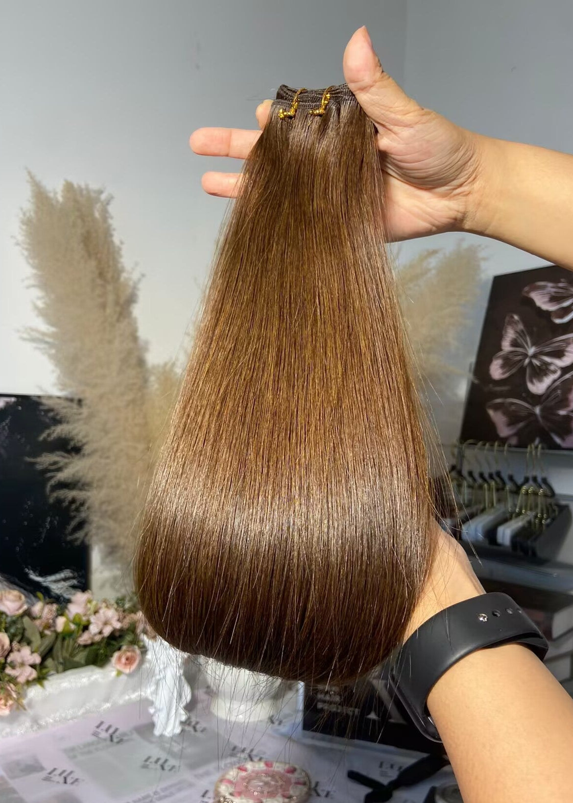 Chocolate Brown Raw Hair Bundle