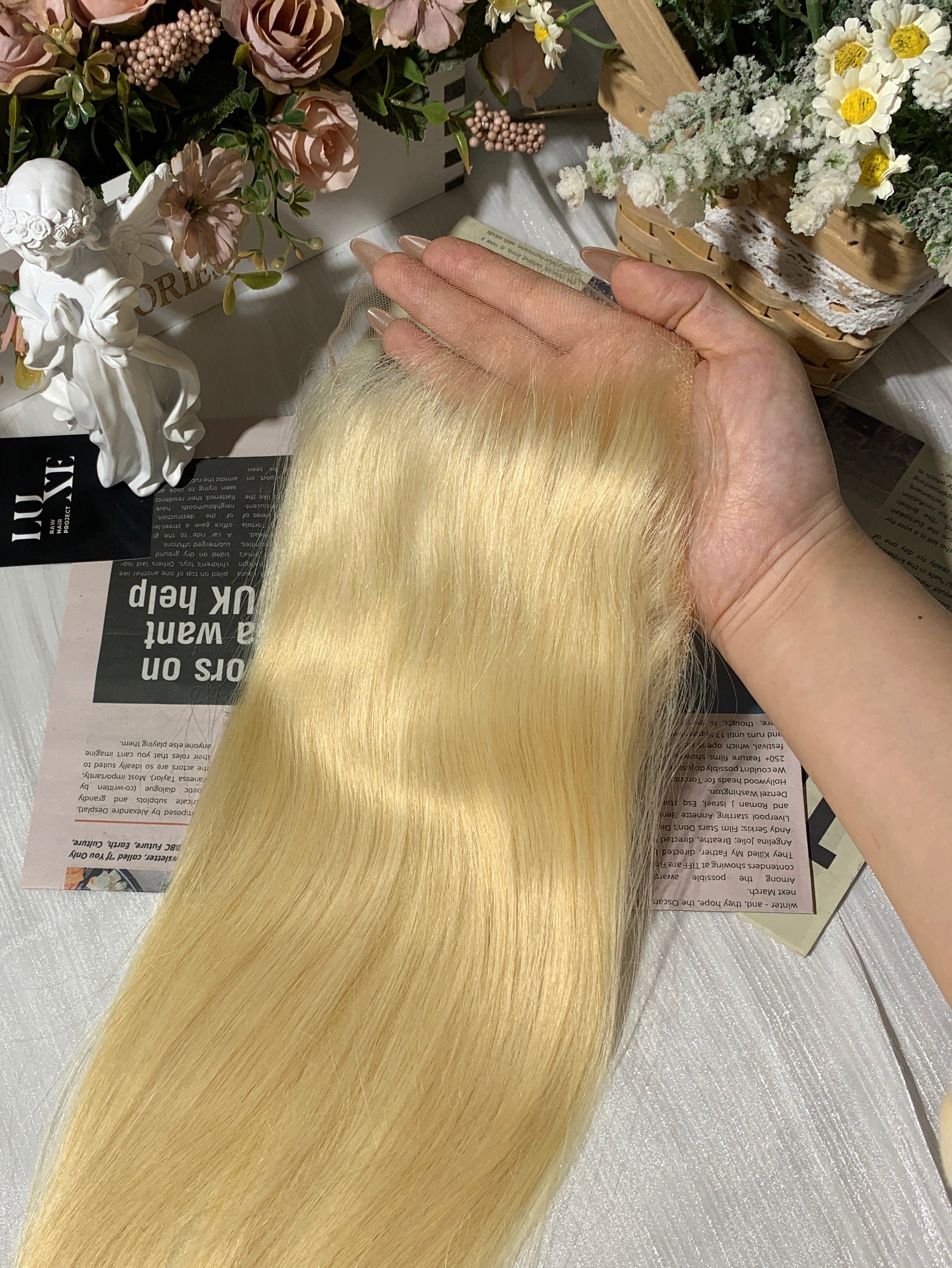 3 613 Virgin Hair Bundles + HD Closure DEAL