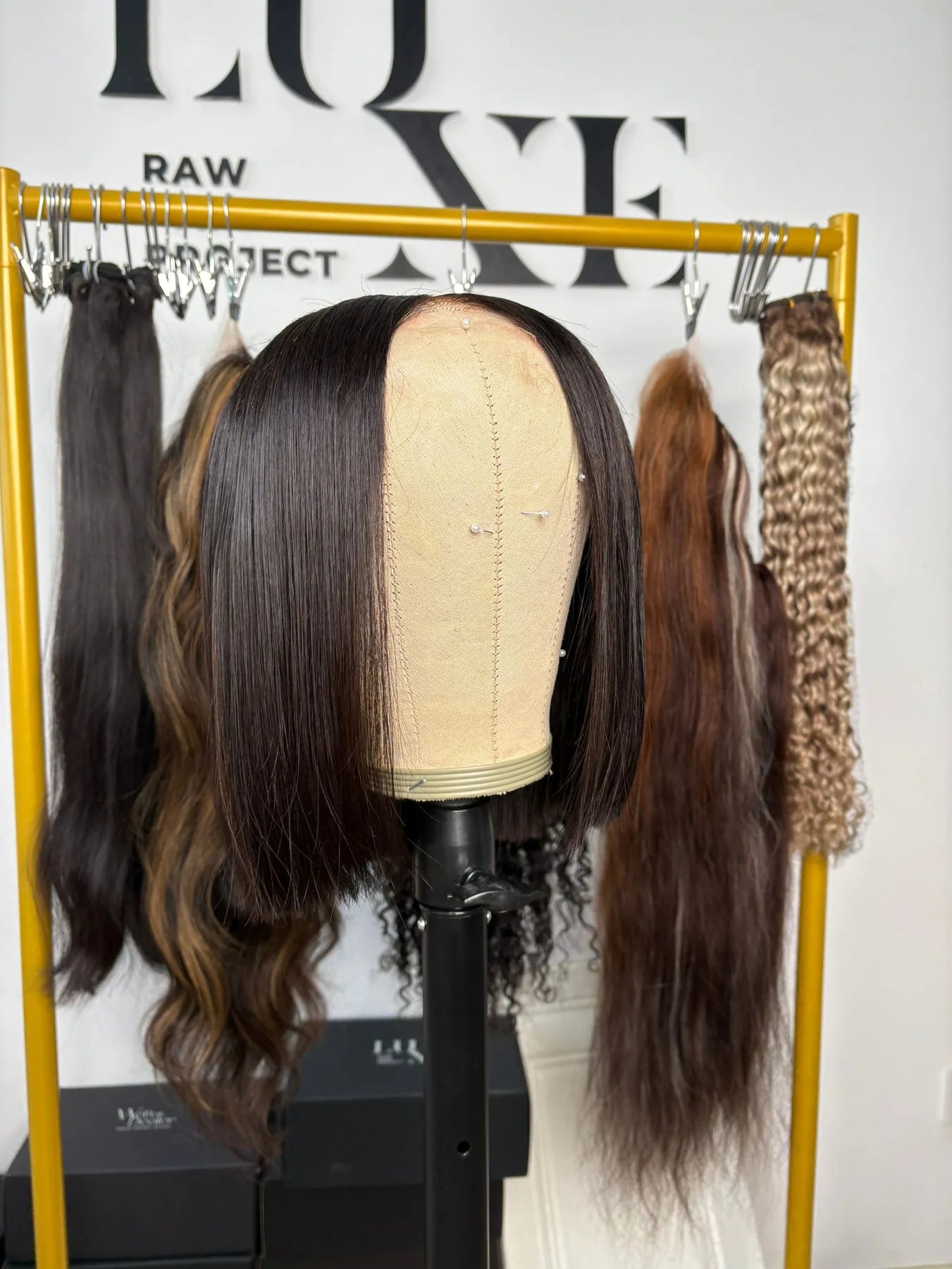 Virgin HD Natural Black Lace Wig 8"-18"
