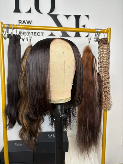 Virgin HD Natural Black Lace Wig 8"-18"