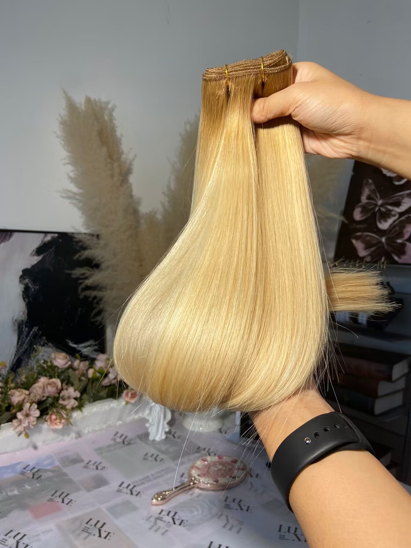 Golden Syrup Raw Hair Bundle