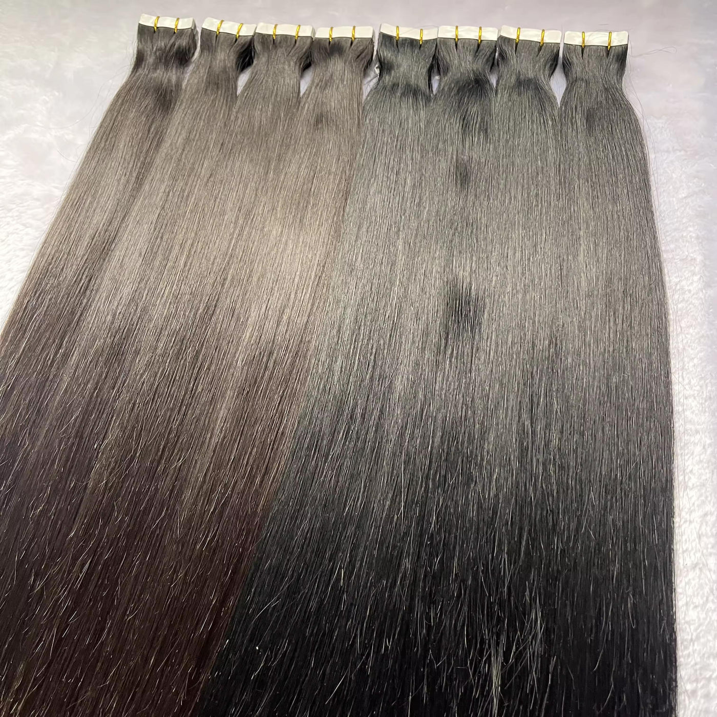 Straight Tape-Ins Natural Black