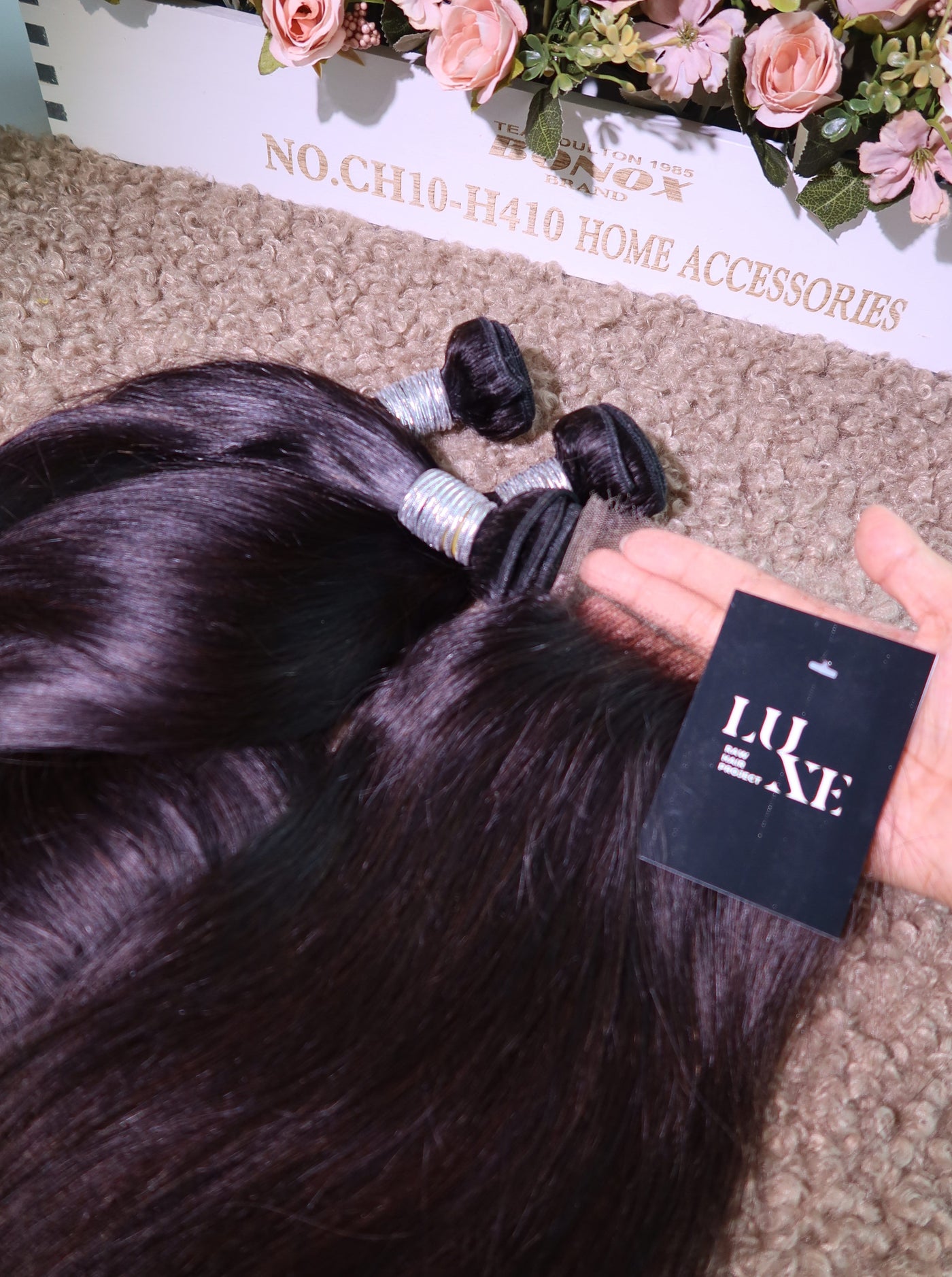 3 Premium Virgin Hair Bundles + FREE HD Closure DEAL