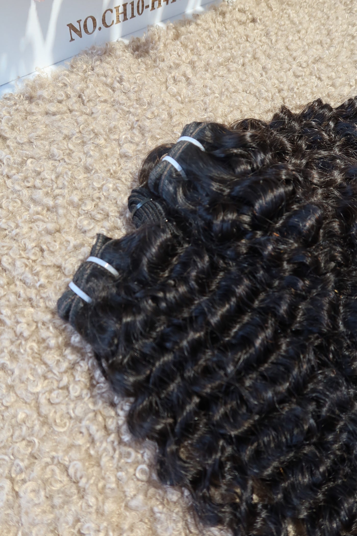 3 Raw Summer Curly Bundles + Raw HD Closure Deal