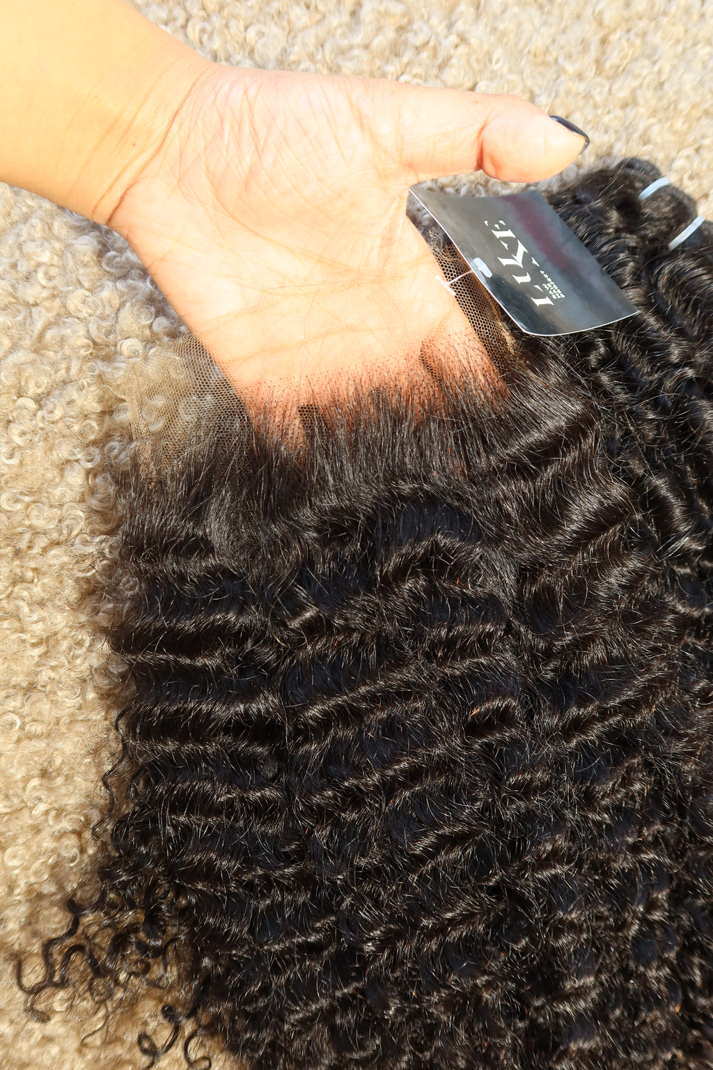 3 Raw Summer Curly Bundles + HD Closure Deal