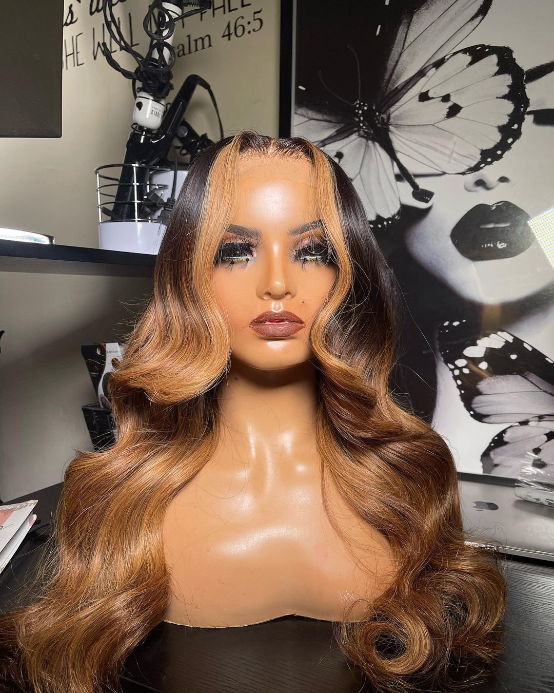 Honey Dip Ombre Wig