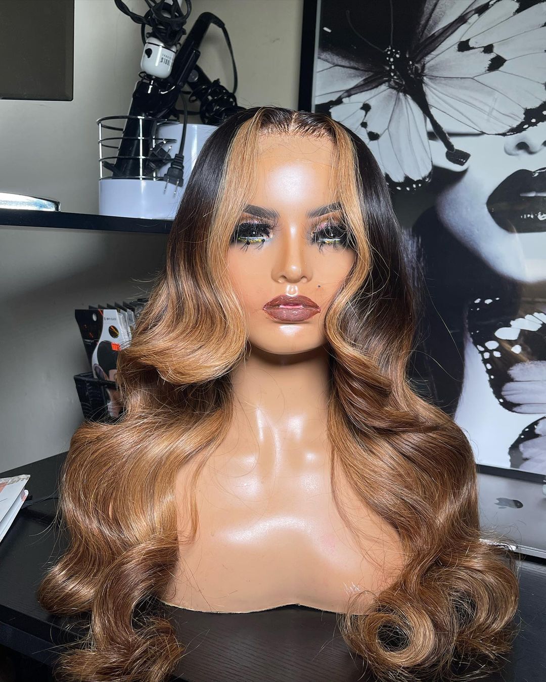 Honey Dip Ombre Wig