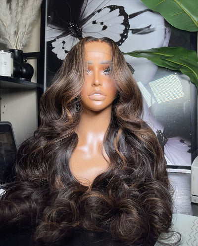 Mocha Highlight Wig