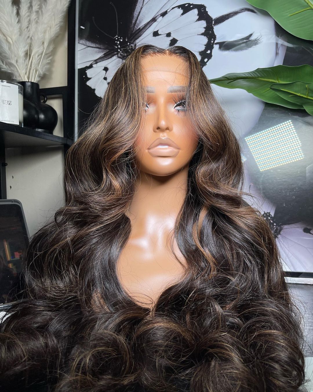 Mocha Highlight Wig