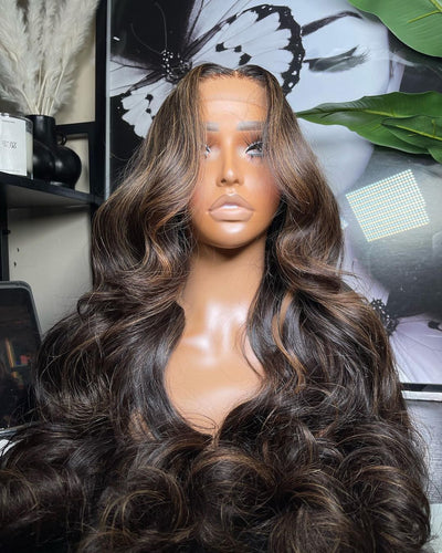 Mocha Highlight Wig