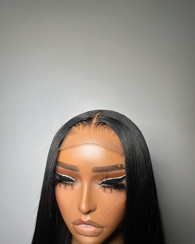 HD Lace Frontal Straight Natural Black Wig