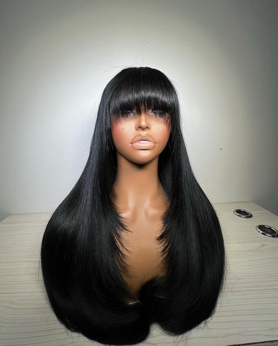 5 x 5 Fringe Bang Wig