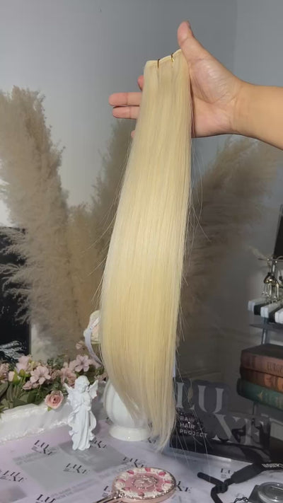 Cream Blonde Raw Hair Bundle