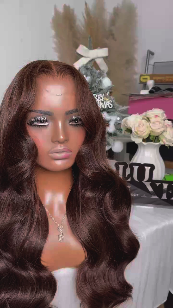 Mackenzie - Natural Brown Raw Hair Wig