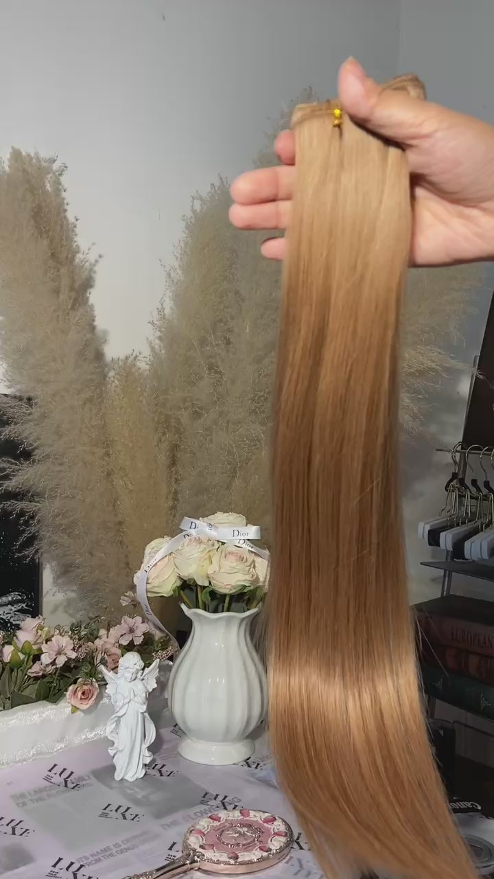 Apricot Blonde Raw Hair Bundle
