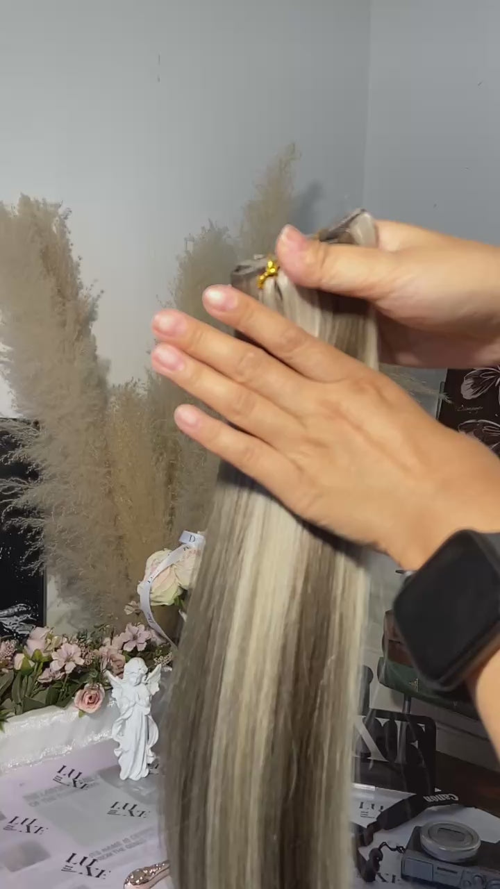 Silver Macaron Raw Hair Bundle